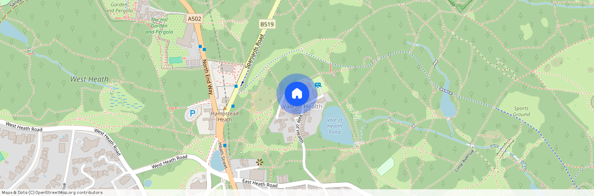 Vale Of Health, Hampstead, NW3