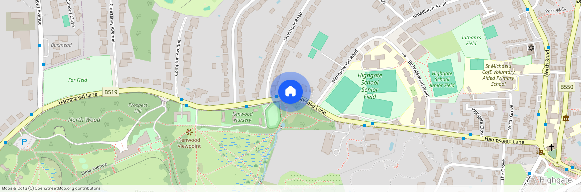 Hampstead Lane, London, N6