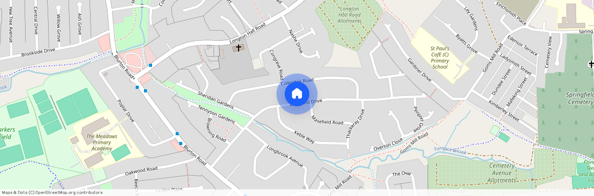 Langland Drive, Blurton
