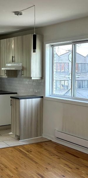 Grand 4 1/2 rénové, un coin tranquille de Villeray–Saint-Michel. - Photo 1