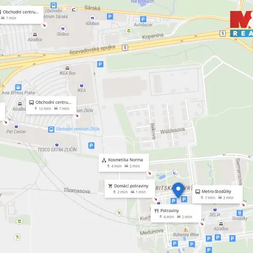 Pronájem bytu 2+kk, 53 m - Fotografie 1