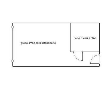 1 pièce - 15 m² - RDC - Colocation non autorisée - Photo 4