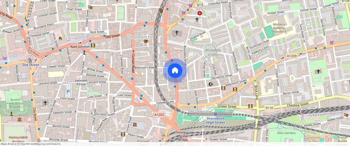 Shoreditch High Street, London, E1