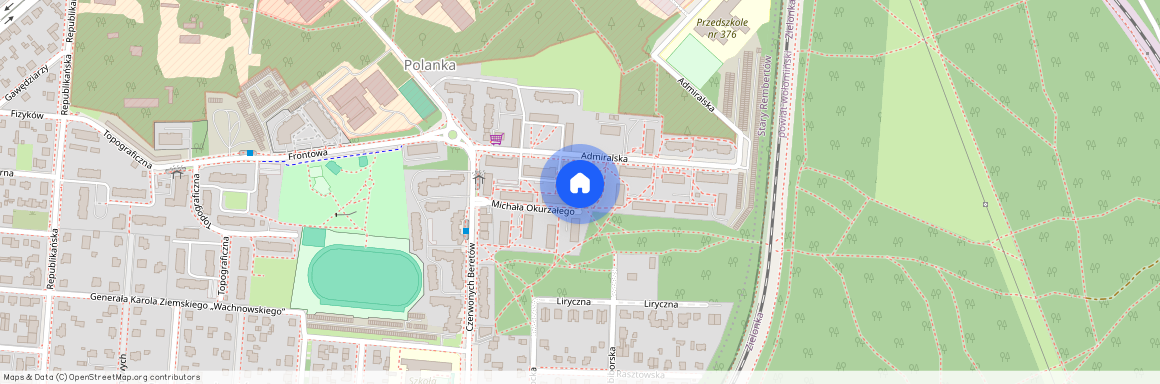 Warszawa, Rembertów, Okurzałego