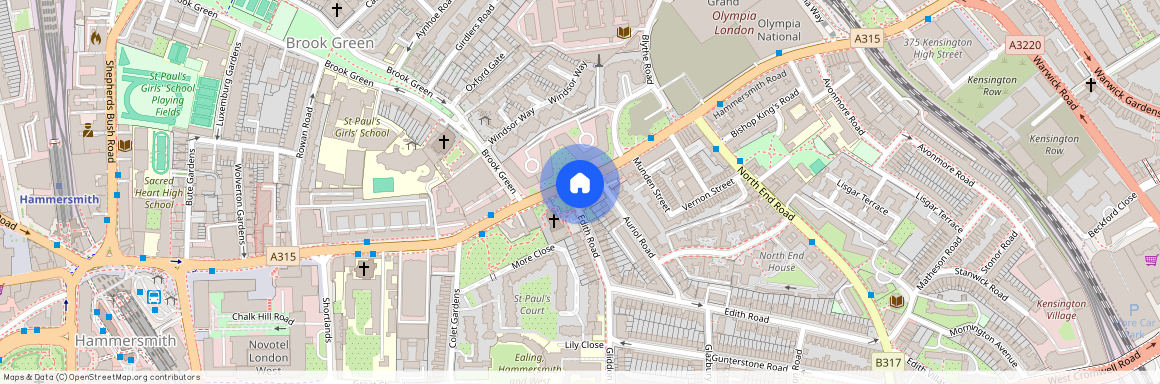 More Close, St Paul's Court, W14