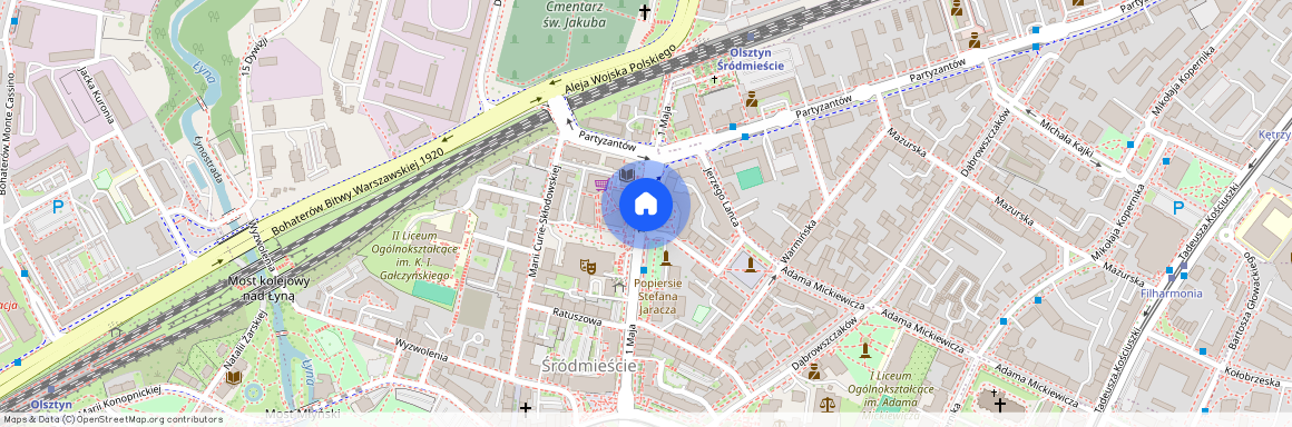 skwer Wolnego Tybetu, Śródmieście, Olsztyn, warmińsko-mazurskie