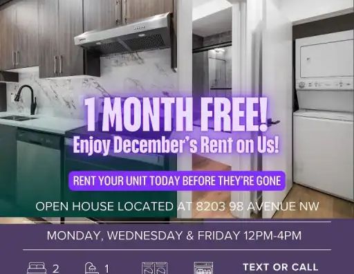 HALF MONTH FREE! New 2 Bed, 1 Bath, Basement Suite Near Near King Edward Park | 8719 77 Avenue Northwest, Edmonton - Photo 1