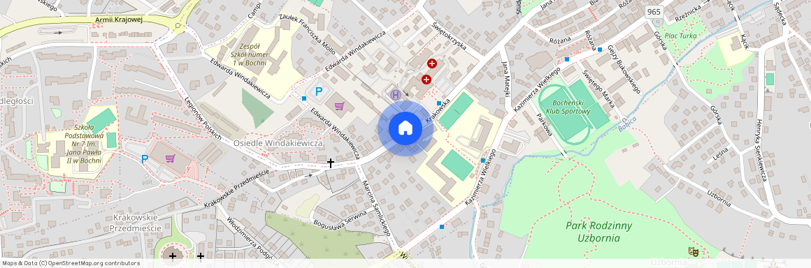 ul. Krakowska, Bochnia, bocheński, małopolskie