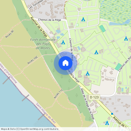 Building Avenue de la Pège - allo-vende-vacances - 1437827, Avenue de la Pège, Saint-Hilaire-De-Riez