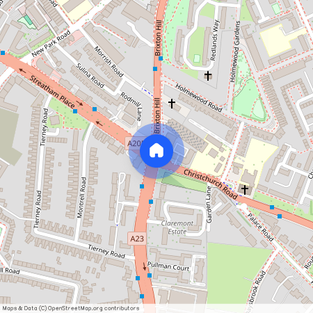 Christchurch Road, Brixton Hill, London, SW2