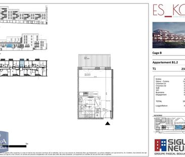 Location Appartement 1 pièce 23m² VALENCIENNES 59300 - Photo 3
