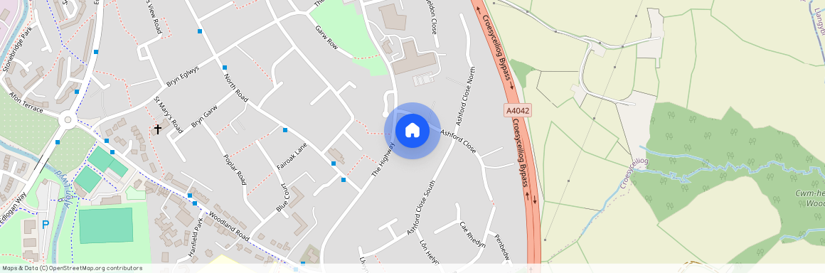 Ashford Close, Croesyceiliog, Cwmbran