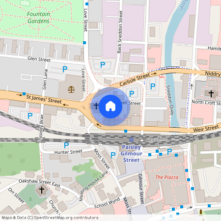 Flat 2/2, 14 Back Sneddon Street, Paisley, PA3