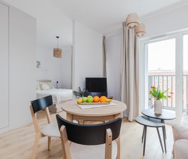 Studio ze strefą sypialnianą BOHO| COWORK|METRO – zdjęcie 1