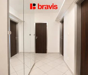 Pronájem bytu 3+kk, Šlapanice u Brna, ul. Brněnská Pole, terasa se ... - Fotografie 6