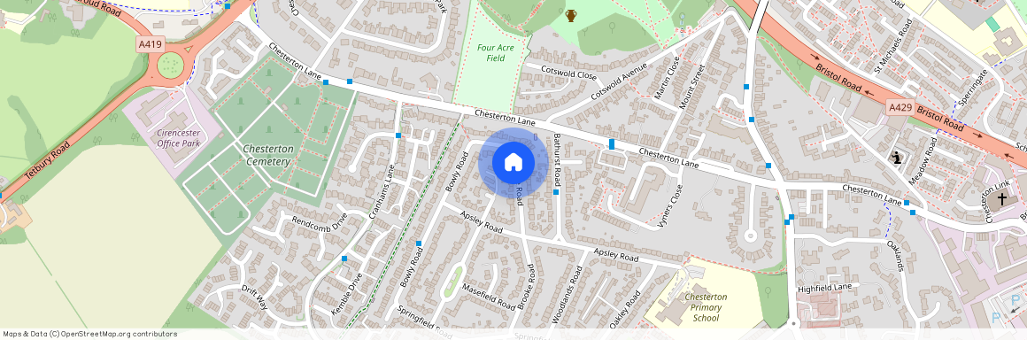 Lawrence Road, Cirencester, Gloucestershire, GL7 1SD