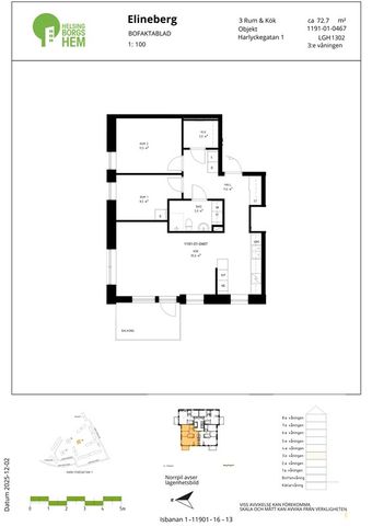 Harlyckegatan 1 - Foto 3