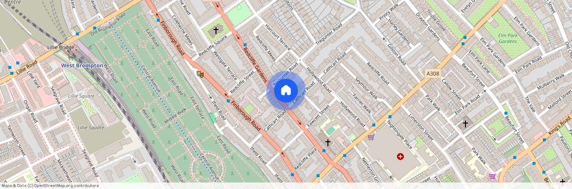 Redcliffe Gardens, SW10, London