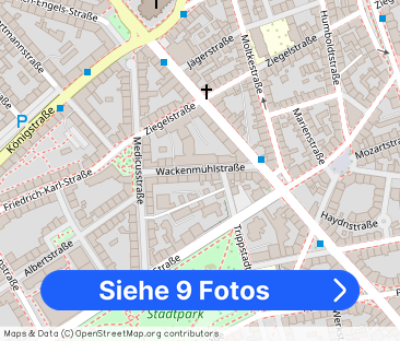 1 Zimmer voll möbliertes Appartement, 19 qm im 2. OG mit, in Toplag... - Foto 1