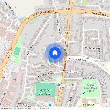 Kingsholm Square, Gloucester GL1