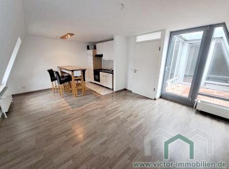 ** 2-Zimmer-Whg. mit Dachterrasse, Einbauküche und Tageslichtbad ** - Foto 4
