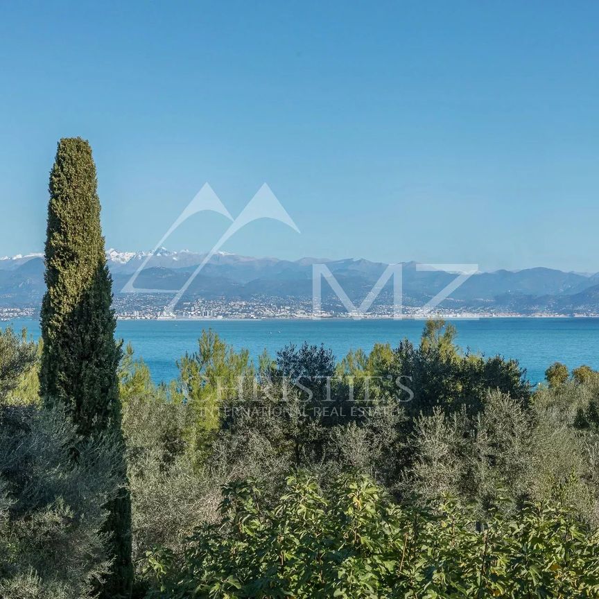 Ravissante propriété, vue mer et proche plages de la Garoupe - Photo 1