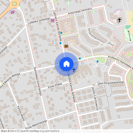 ul. Norwida, Wyczerpy, Wyczerpy-Aniołów, Częstochowa, śląskie