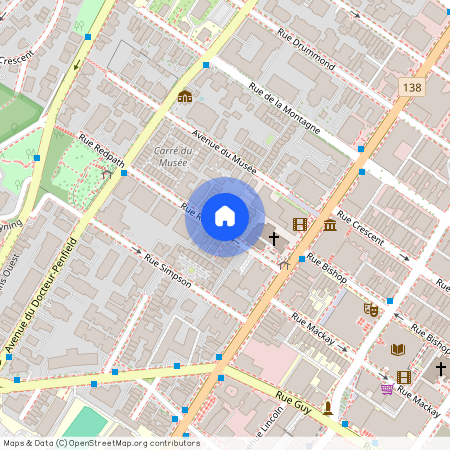 3431 Rue Redpath, Montréal (Ville-Marie)