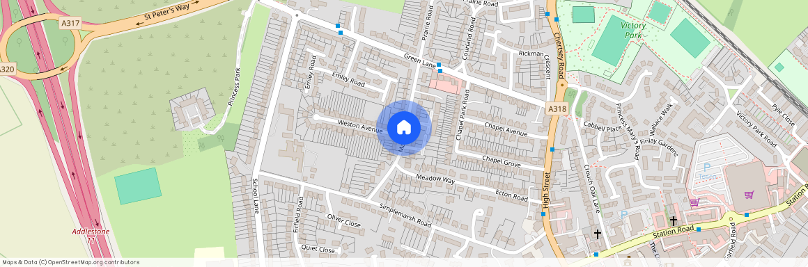 Marsh Lane, Addlestone, Surrey, KT15