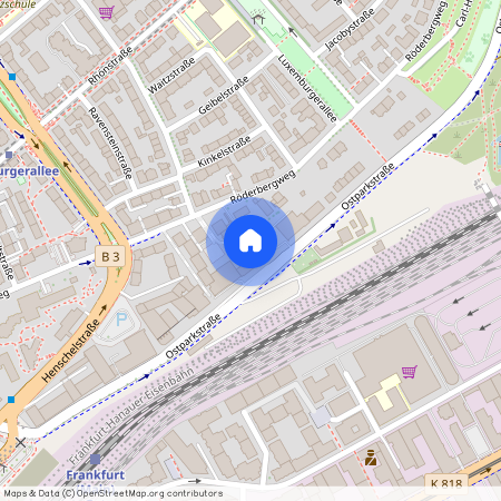 Ostparkstraße 45a, Frankfurt. Germany, Frankfurt Am Main