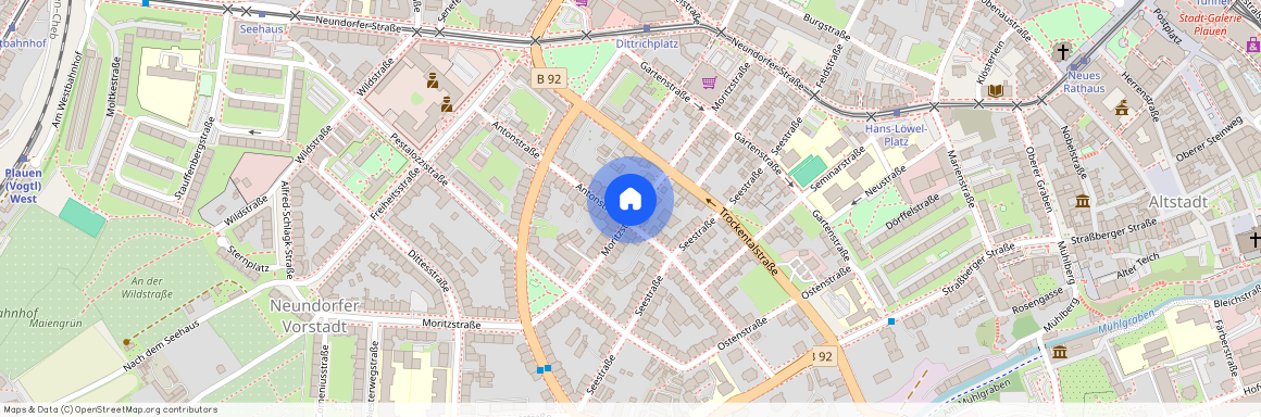 Moritzstraße 34, 08523 Plauen