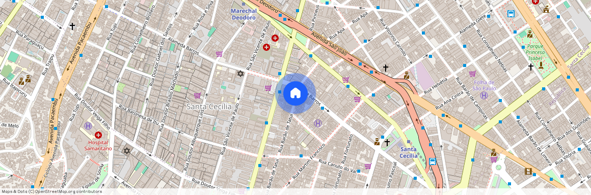 Rua Barão de Tatuí, 186, Vila Buarque, São Paulo, São Paulo, 01226030