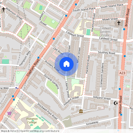 Liberty Street, Oval, SW9