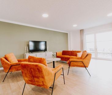 Barrierefreie 1-Zimmer-Wohnung mit Balkon– Betreutes Wohnen im „Sch... - Photo 3