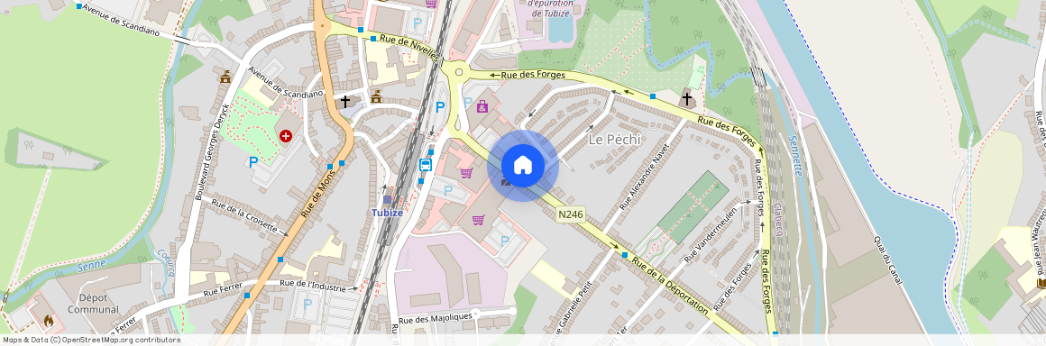 Rue de la Déportation 66/2ème, 1480 TUBIZE