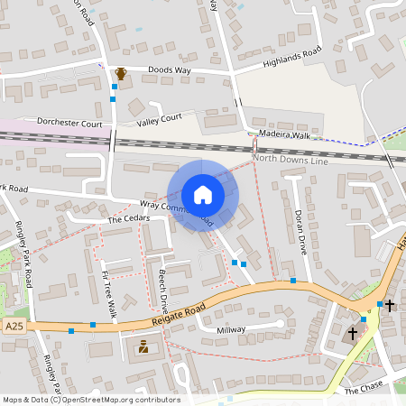 14 Warwick Place, 1 Knights Templar Way, RH2 0RW, Wray Common Road