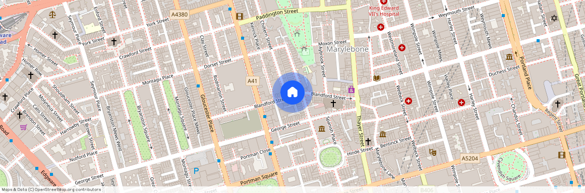 Blandford St, London