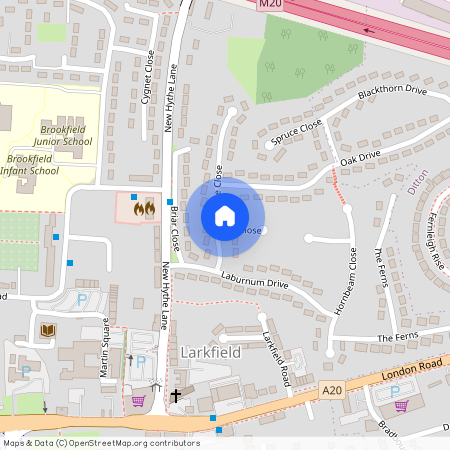 Maple Close, Larkfield, AYLESFORD