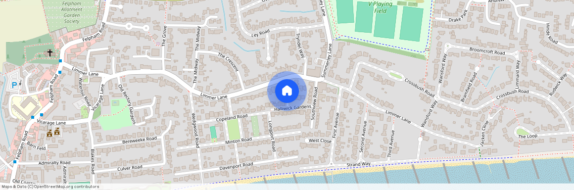 Halliwick Gardens, Felpham