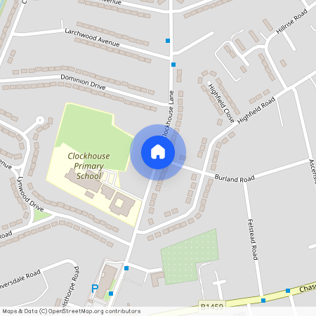 RM5 3QP, Collier Row