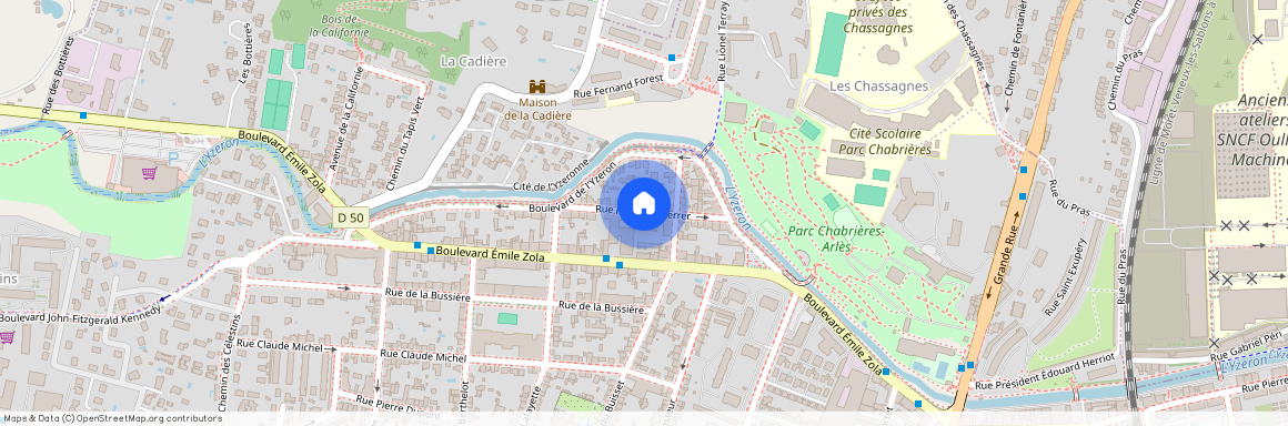 Rue Ferrer, Francja, Oullins-Pierre-Bénite