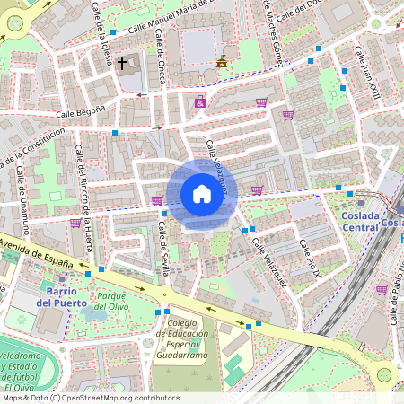 Calle del Doctor Fleming, Coslada, Community of Madrid 28821