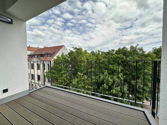 Leipzig: Wohnen am Park ** Neubau ** 3-Raum WE ** Balkon ** Einbauküche ** - Foto 1