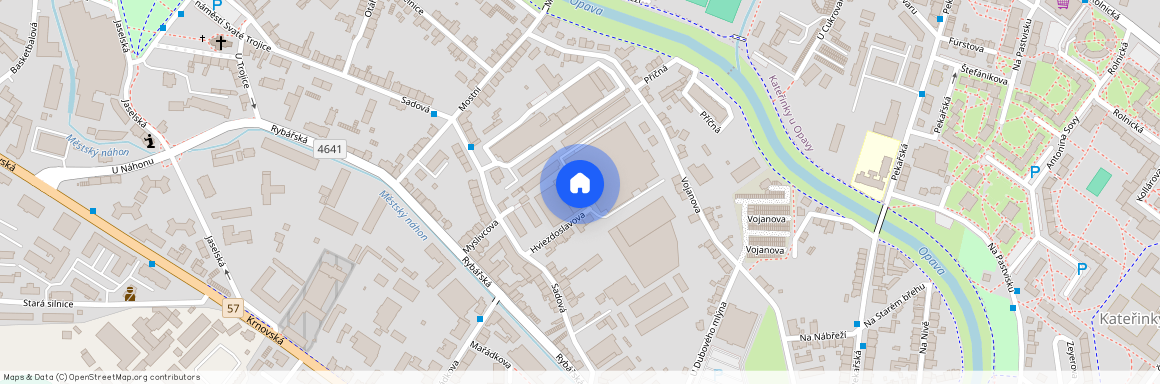 Hviezdoslavova, Opava - Předměstí