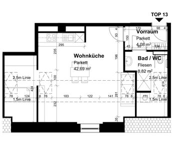 Villa Liebenau! Neuwertige Mansarden-Dachgeschoss-Wohnung mit 2 Zim... - Photo 6