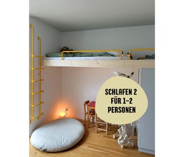 3½ Zimmer-Wohnung in Basel - St. Johann, möbliert, auf Zeit - Photo 5