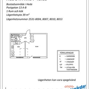 Postgatan 13 A, 846 31, Hede - Photo 3