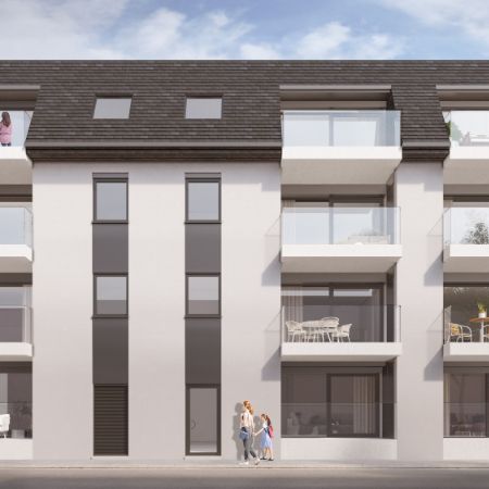 Nieuwbouwappartement met 3 slaapkamers, terras en autostaanplaats - Foto 1