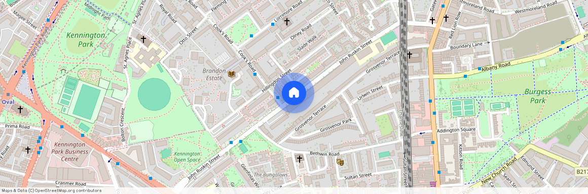 John Ruskin Street, Camberwell, SE5, London