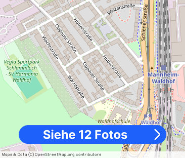 Attraktive 2-Zimmer-Wohnung mit zwei Balkonen und Stellplatz in Man... - Foto 1